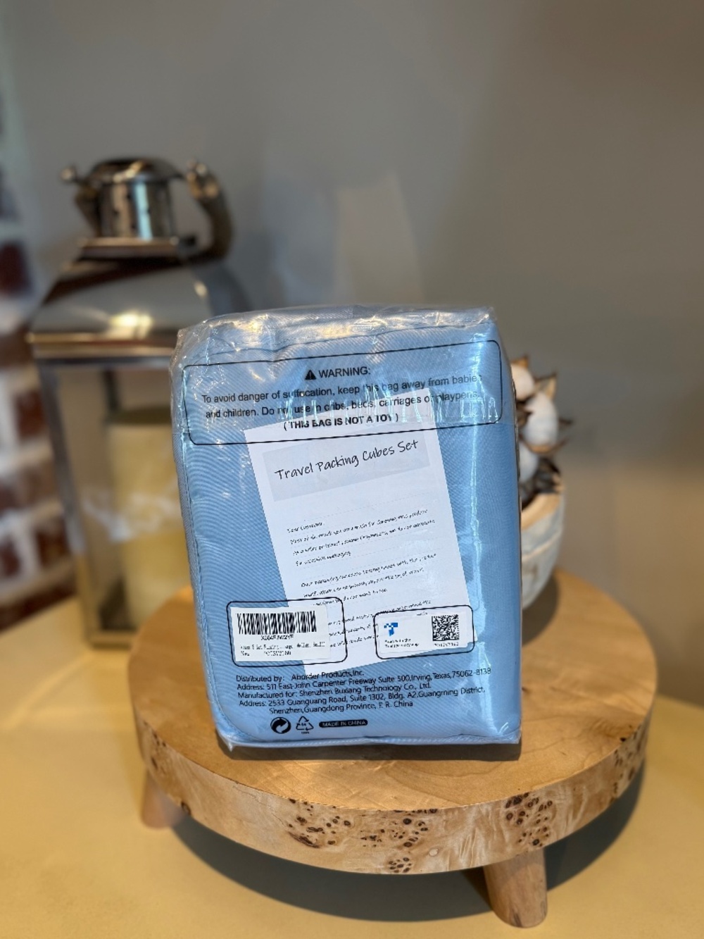 8 Set Packing Cubes for Travel Essentials - Blue - Picture 7 of 7